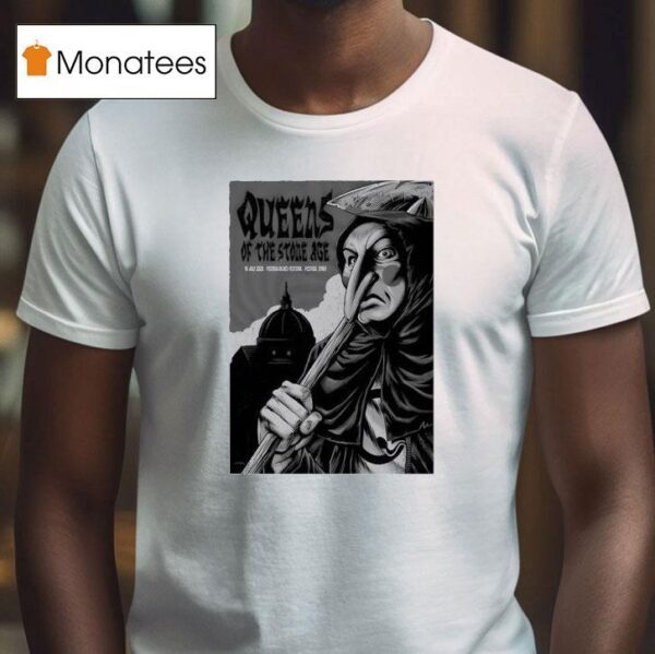 Queens Of The Stone Age Pistoia Blues Festival Pistoia Italy July T Shirt