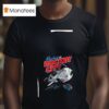 Racing To Rocket City Trash Pandas X Landon Huffman Graphic Signature T Shirt