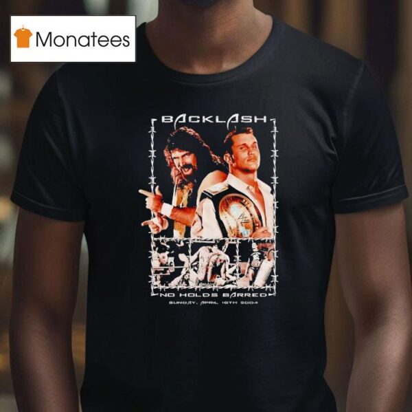 Randy Orton Vs Cactus Jack Backlash No Holds Barred Vintage T Shirt