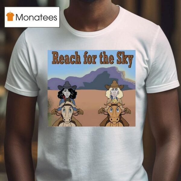 Reach For The Sky Riding Horse T Shirt