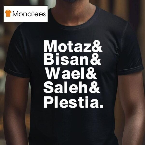 Rima Hassan Wearing Motaz Bisan Wae L Saleh And Plestia T Shirt