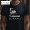River Joseph River My Big Winner T Shirt