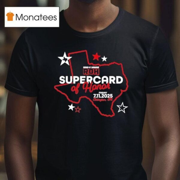 Roh Supercard Of Honor T Shirt