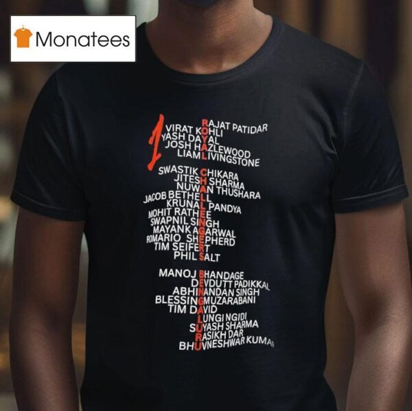Royal Challengers Bengaluru T Shirt