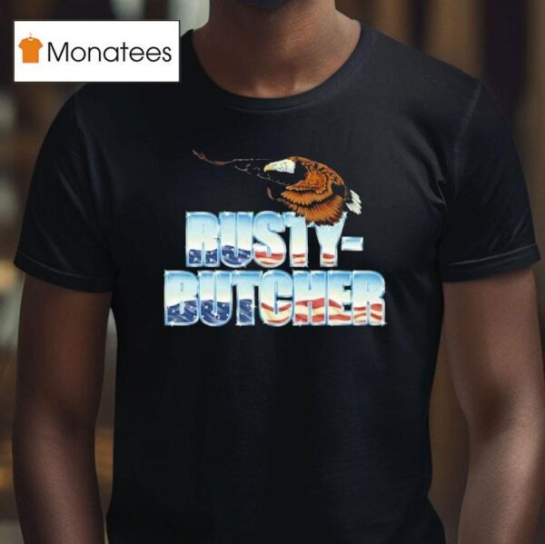 Rusty Butcher Shiny Eagle T Shirt