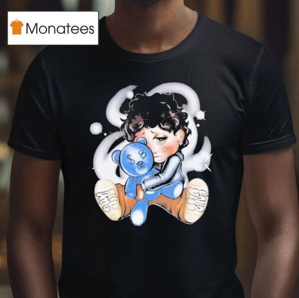 Sad Boyz El Monito Throwie Bear Teddy T Shirt