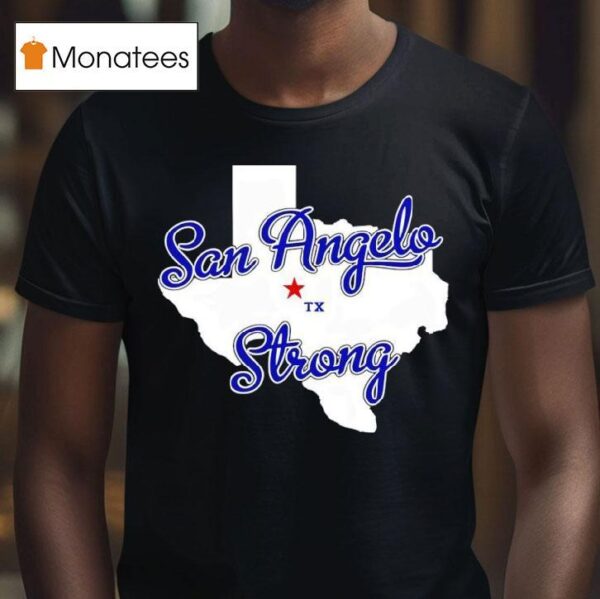 San Angelo Strong Texas T Shirt