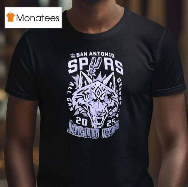 San Antonio Spurs Jacob Fam All Gas T Shirt