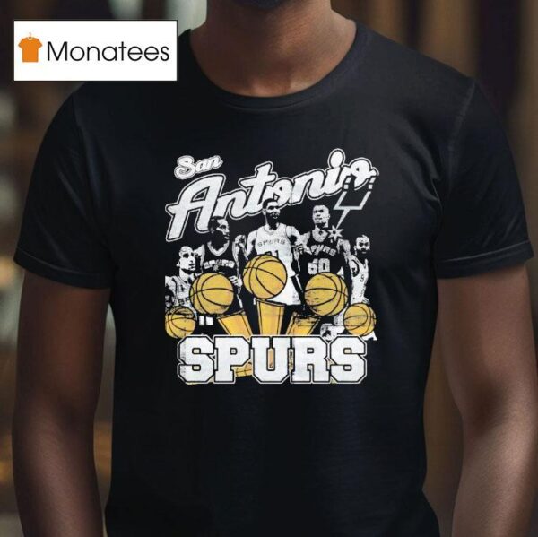 San Antonio Spurs Team Nba Vintage T Shirt