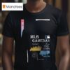 San Diego Padres Vs Miami Marlins Mlb Gameday Schedule Skyline City T Shirt
