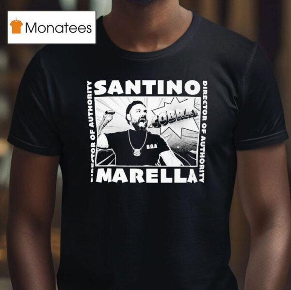 Santino Marella Cobra Comic T Shirt