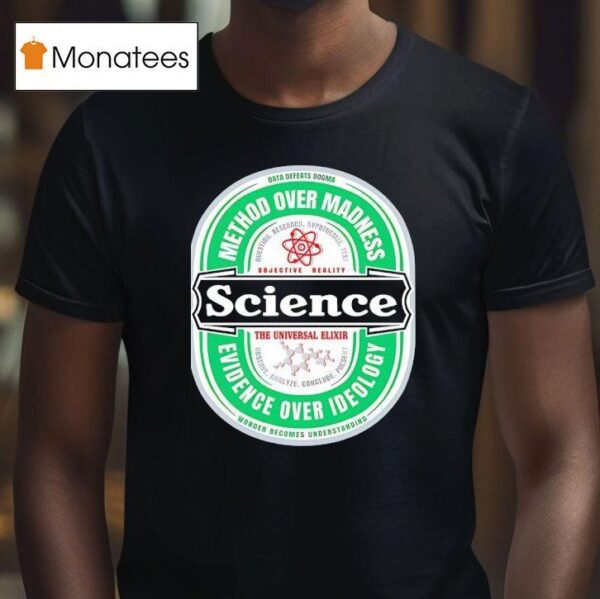Science The Universal Elixir Logo Parody T Shirt