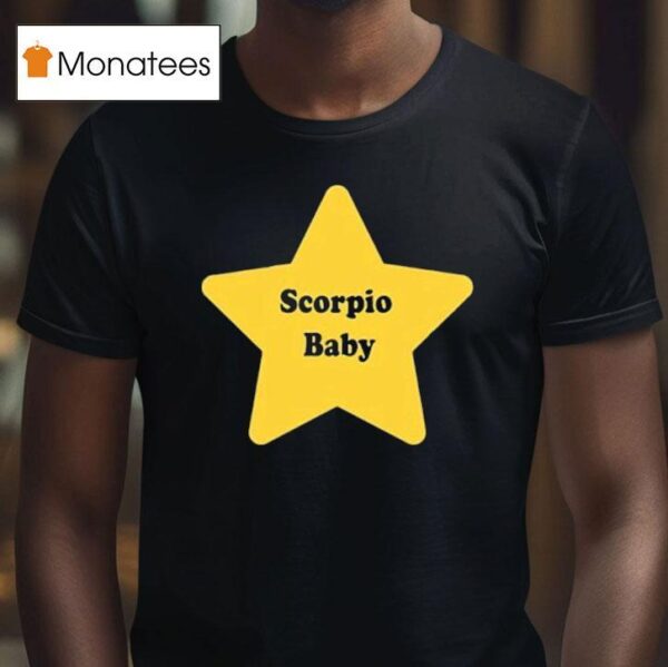 Scorpio Baby Star T Shirt