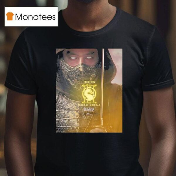 Scorpion Mortal Kombat Ii Movie T Shirt