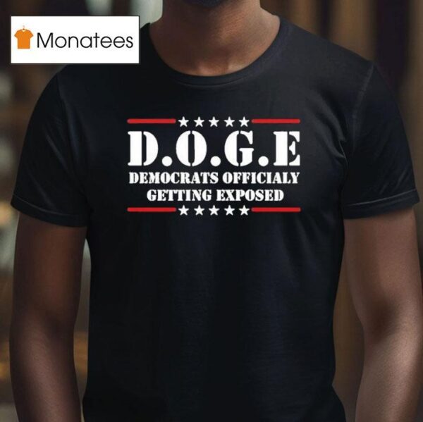 Scott Presler Doge Democrats Ly Getting Exposed T Shirt