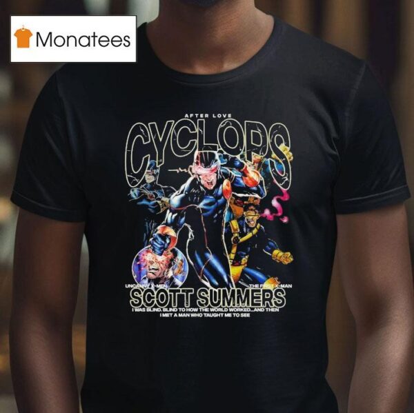Scott Summers Cyclops Uncanny X Men The First X Man T Shirt