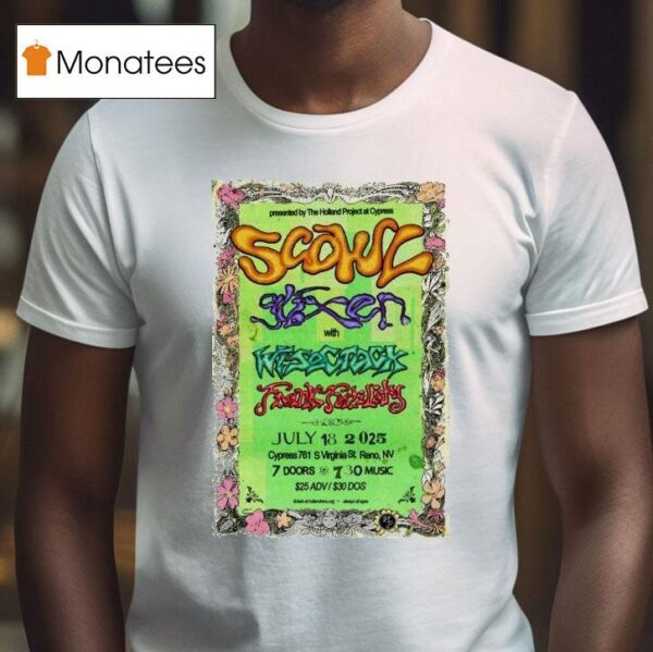 Scowl Cypress Reno Reno Nv July Live T Shirt