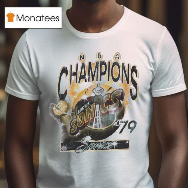 Seattle Supersoncs Nba Champions Vintage T Shirt