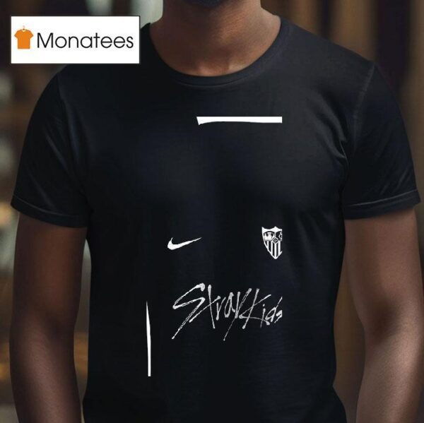 Sevilla Fc Stray Kids Show Signature T Shirt