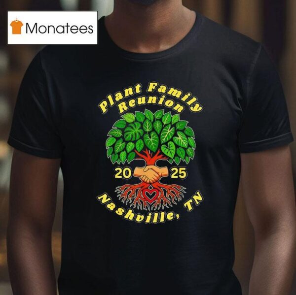 Shake Hand Plant Family Reunion T Shirt