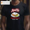 Shark Sandwich Distressed Spinal Tap Tour T Shirt