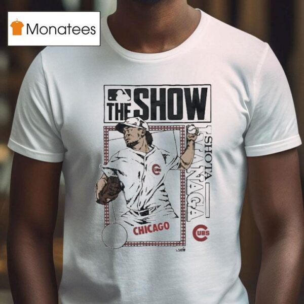 Shota Imanaga Mlb The Show Chicago Cubs T Shirt