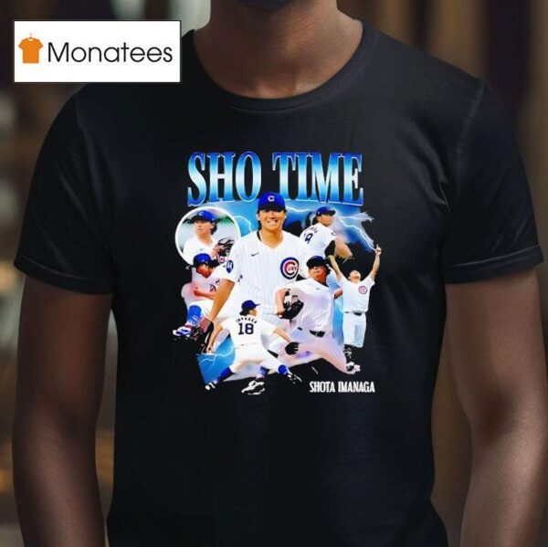 Shota Imanaga Shotime Chicago Cubs Baseball T Shirt