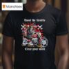 Skeleton Riding Motorcycle Twist The Throttle Clear Your Mind T Shirt