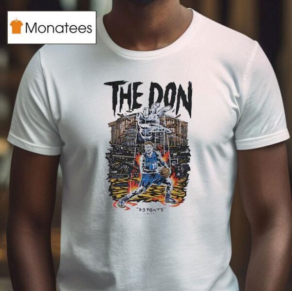 Skeleton The Don Luka Doncic Points Dallas Mavericks Basketball T Shirt