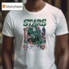 Skeleton Victory Green Dallas Stars Hockey T Shirt