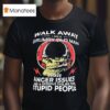 Skull Smoking Walk Away I Am A Grumpy Old Man I Have Anger Issues And A Serious Dislike T Shirt