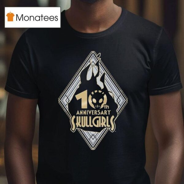 Skullgirls Th Anniversary T Shirt