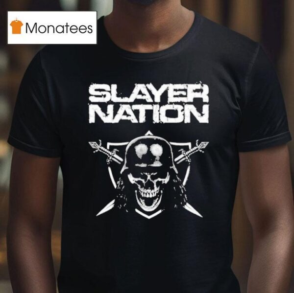 Slayer Slayer Nation T Shirt