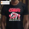 Snoopy And Charlie Brown The Peanuts Kansas City Chiefs Sundays Are For My Team T Shirt