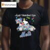 Snoopy And Woodstock New York Mets Driving Car Autism Accept Understand Love T Shirt