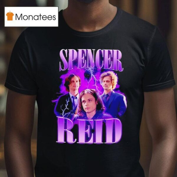 Spencer Reid Lightning T Shirt
