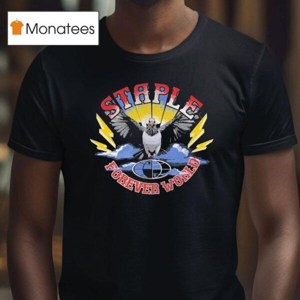 Staple Pigeon Forever World T Shirt