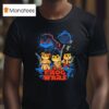 Star Wars Featuring Frogs As Darth Vader Princess Leia Luke Skywalker And Han Solo T Shirt