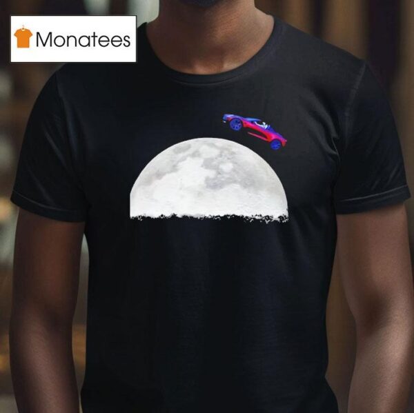 Starman Drove Over The Moon T Shirt
