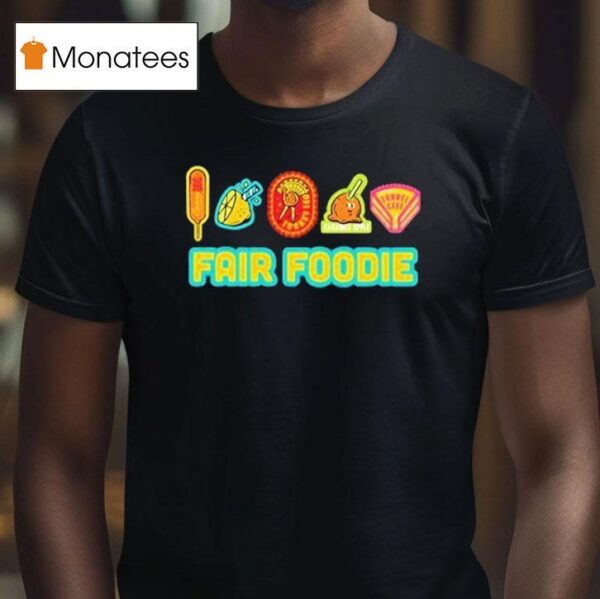 State Fair Of Texas Fair Foodie Icons T Shirt