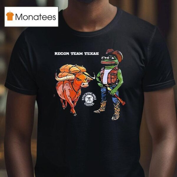 Stocking Mill Coffee Recon Team Texas Pepe The Frog T Shirt