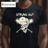 Strung Out Zombie Skull T Shirt