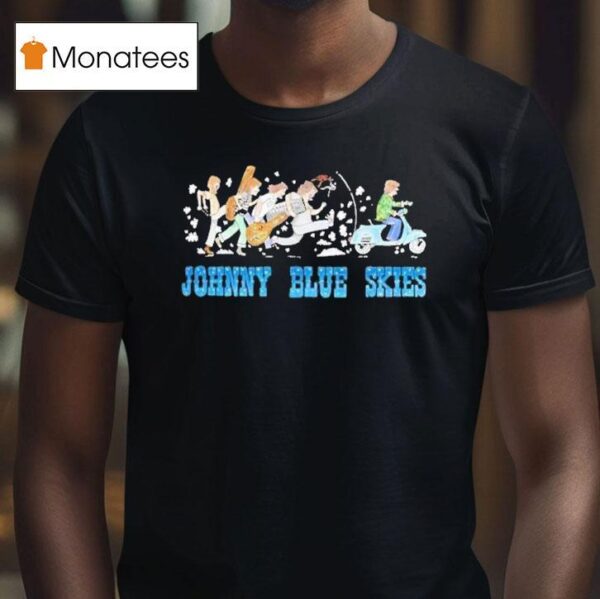 Sturgill Simpson Johnny Blue Skies Scooter T Shirt