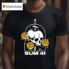 Sum Skull And Roses T Shirt