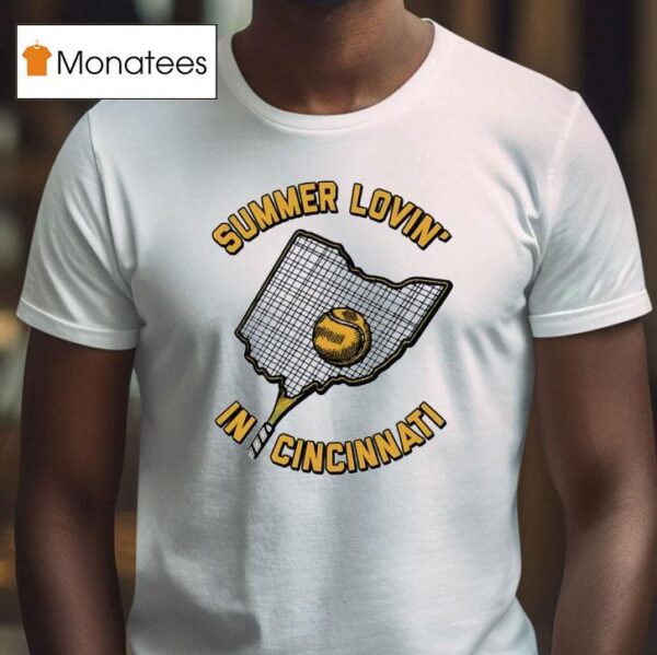 Summer Lovin In Cincinnati Baseball T Shirt