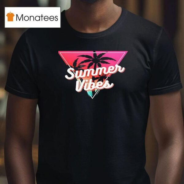 Summer Vibes Beach Vintage T Shirt