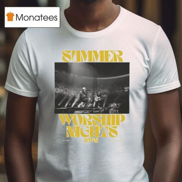 Summer Worship Night Cincinnati Tour T Shirt