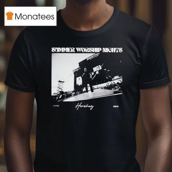 Summer Worship Night Hershey Photo T Shirt