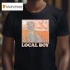 Sunset Dog In Field Local Boy T Shirt