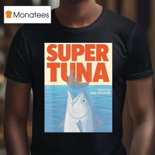 Super Tuna Starring Kim Seokjin Style Jaws T Shirt